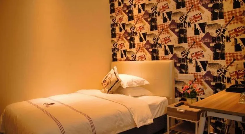 Bed in J Hotel Guangzhou University Town