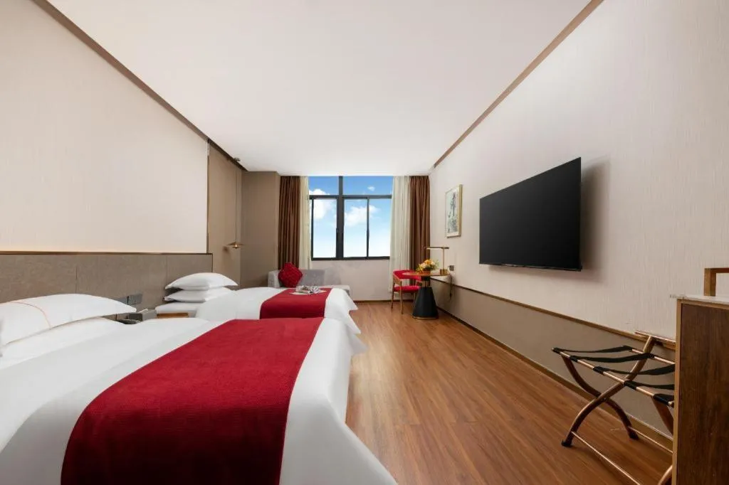 Bed in J Hotel Guangzhou University Town