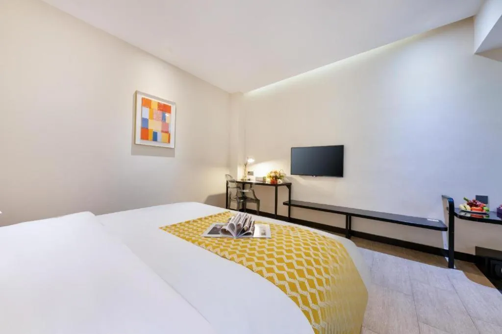 Bed in J Hotel Guangzhou University Town