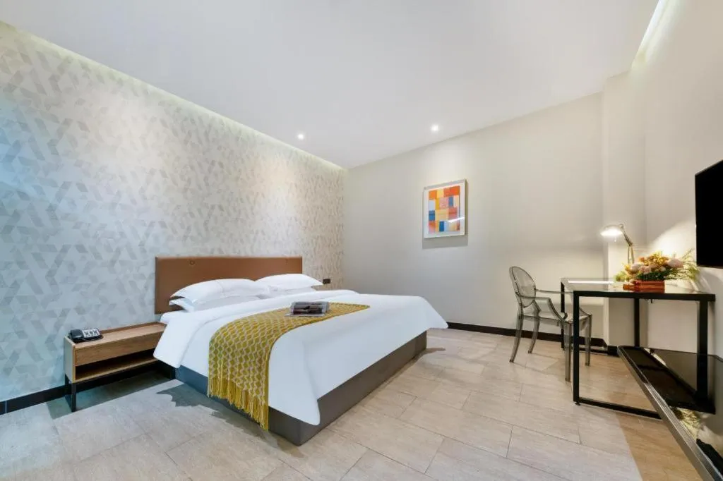 Bed in J Hotel Guangzhou University Town