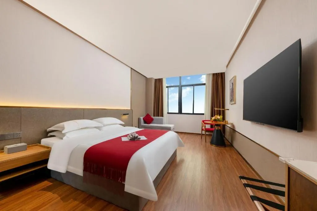 Bed in J Hotel Guangzhou University Town