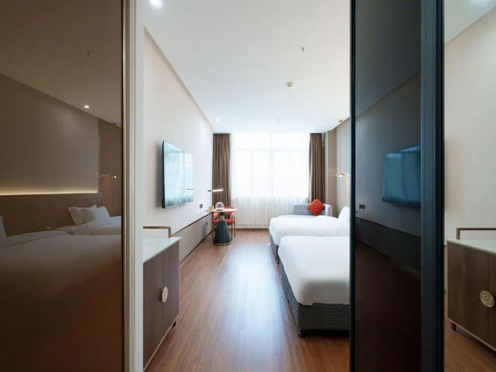 Bed in J Hotel Guangzhou University Town