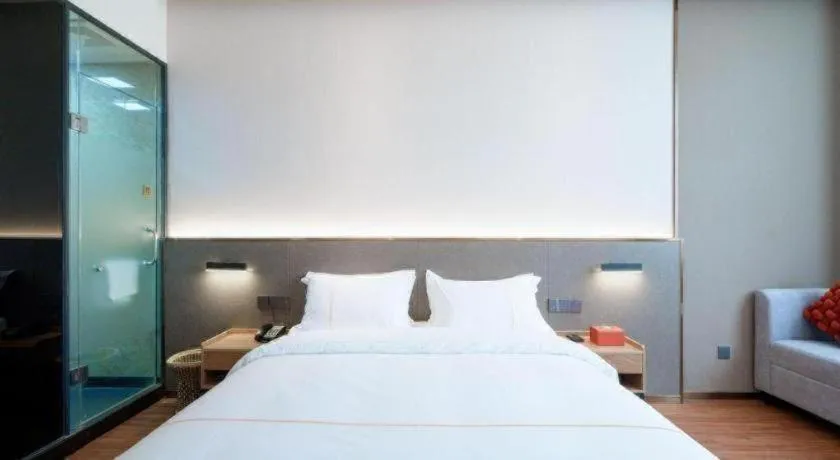 Bed in J Hotel Guangzhou University Town