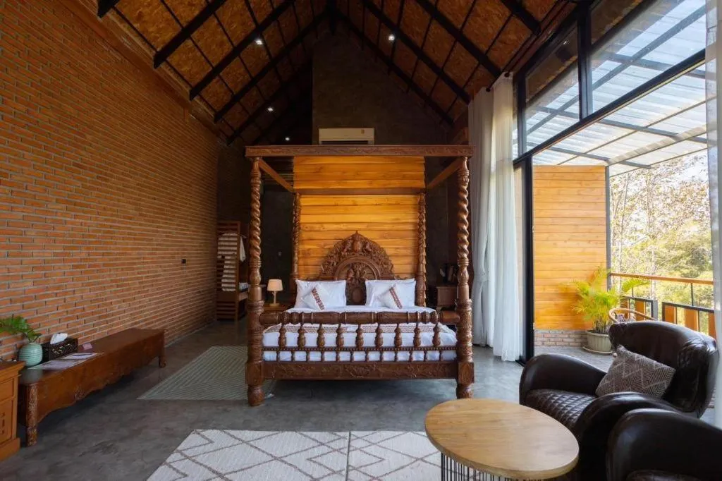 Bed in Cocoa Valley Resort