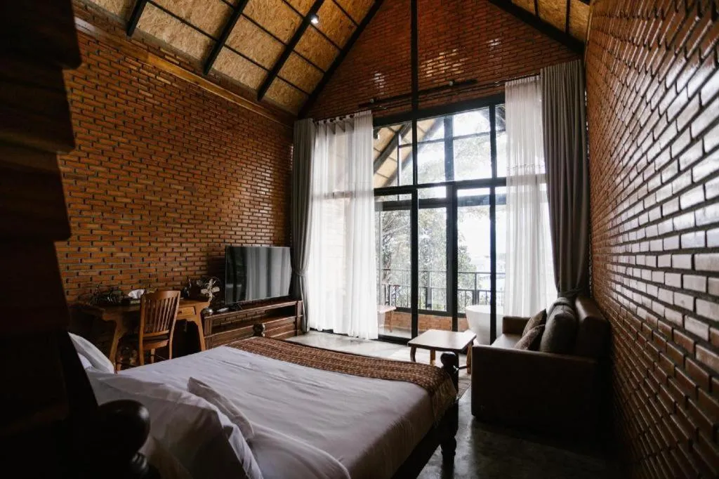 Bed in Cocoa Valley Resort