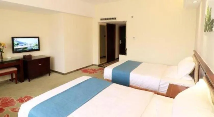 Bed in Gui Feng Hotel