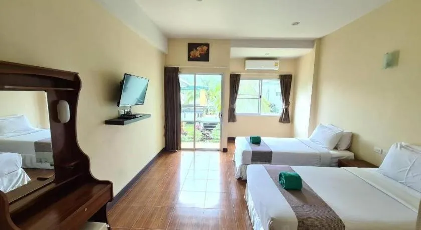 Bed in Phu View Resort Khao Yai