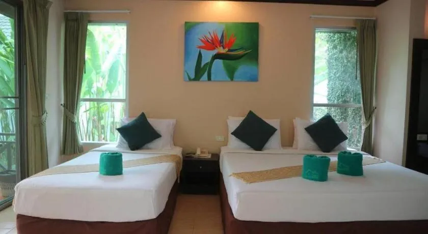 Bed in Phu View Resort Khao Yai