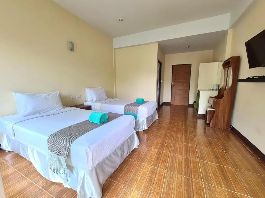 Bed in Phu View Resort Khao Yai