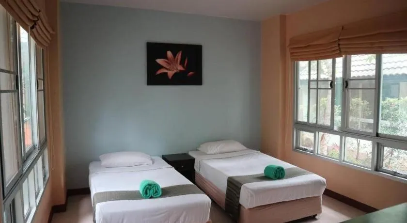 Bed in Phu View Resort Khao Yai