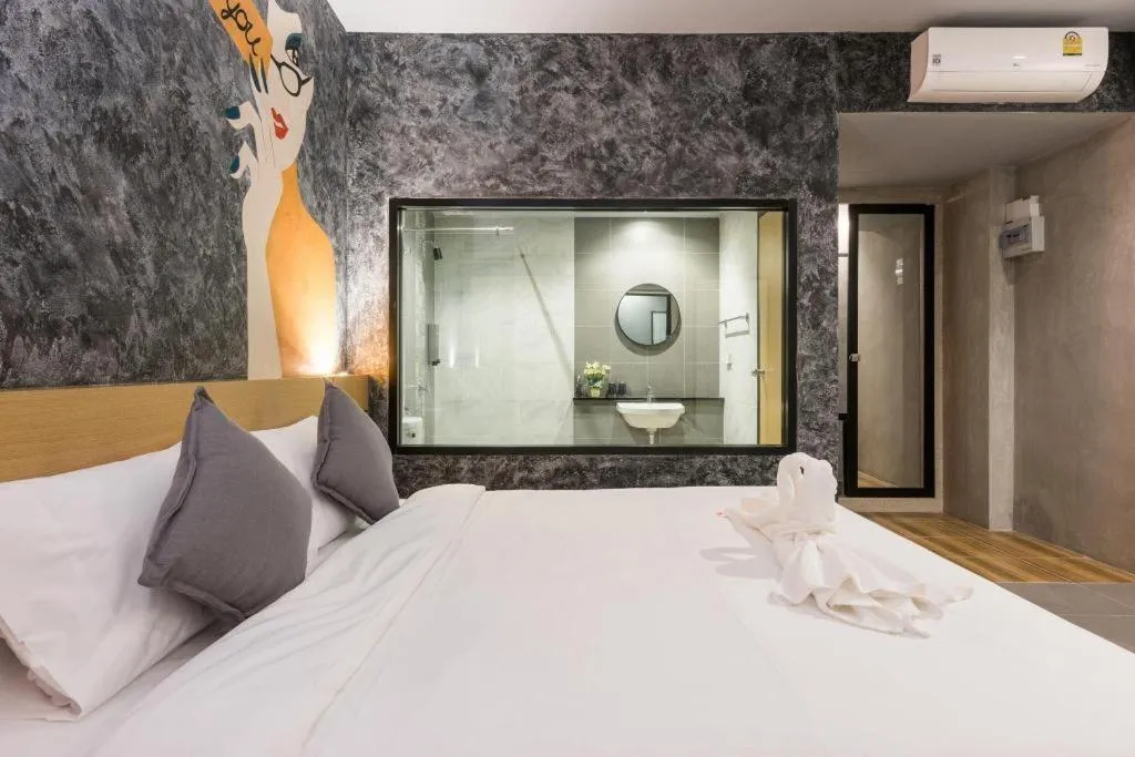 Bed in Hide & Seek Resort Krabi