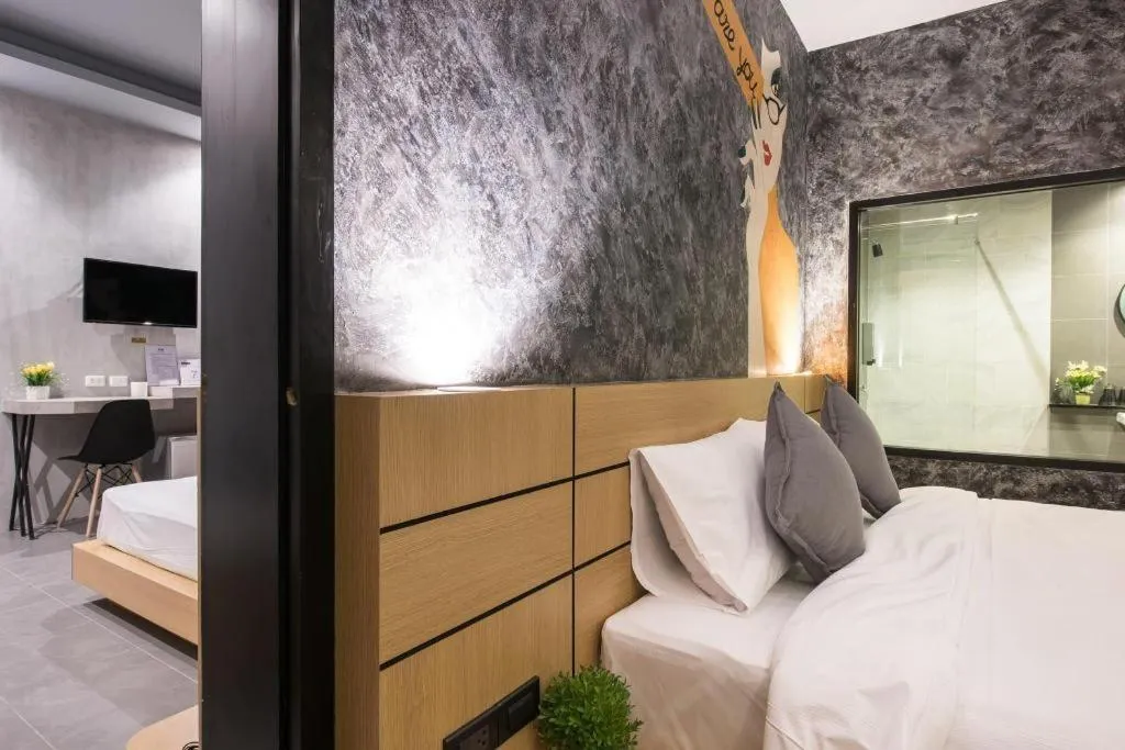 Bed in Hide & Seek Resort Krabi