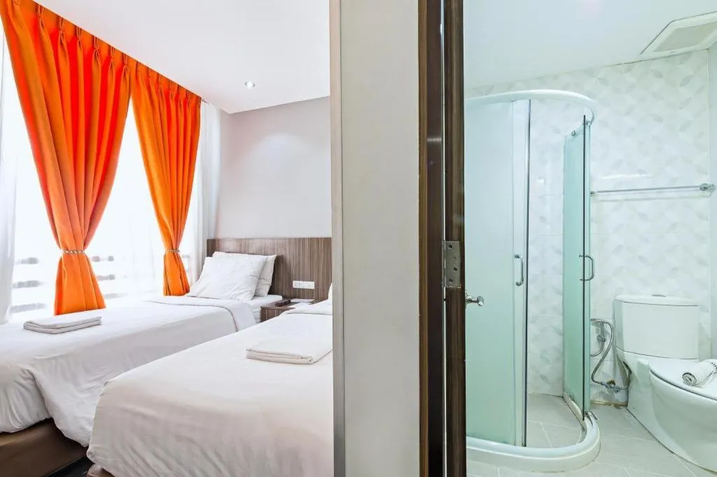 Bed in Eighty Eight Hotel