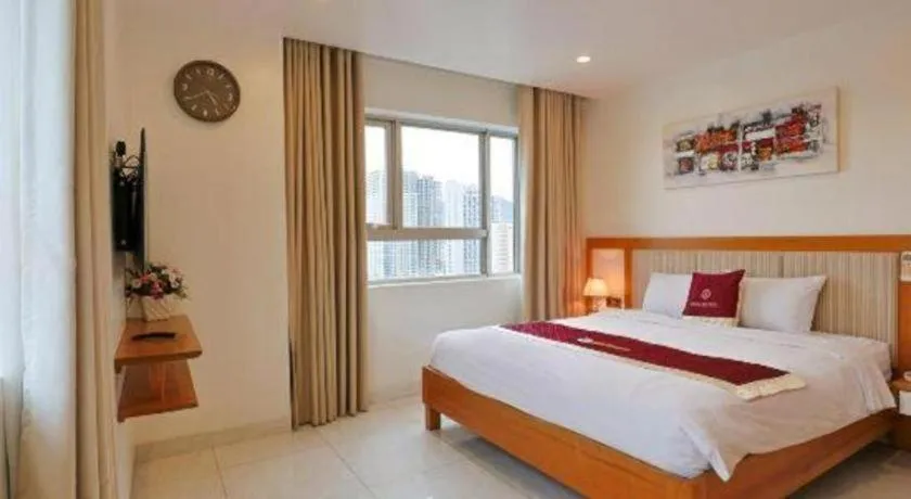 Bed in Grand Jeep Hotel Danang