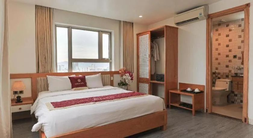 Bed in Grand Jeep Hotel Danang