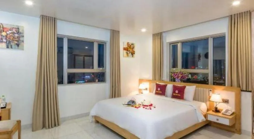 Bed in Grand Jeep Hotel Danang