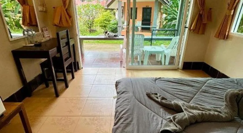 Bed in Sea Flower Resort