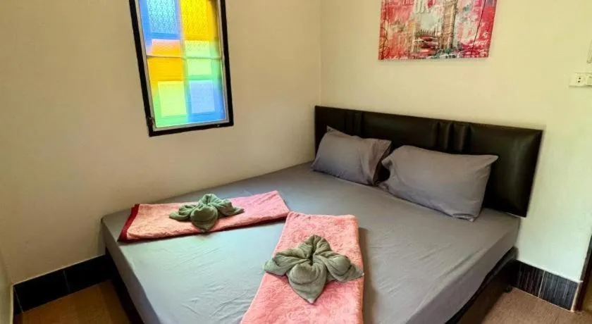 Bed in Sea Flower Resort