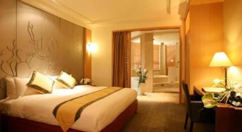 Bed in Huana Hotel Minhang Shanghai