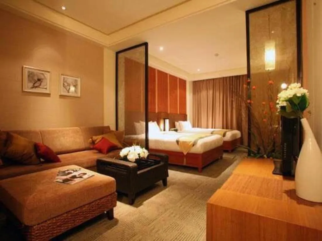 Bed in Huana Hotel Minhang Shanghai