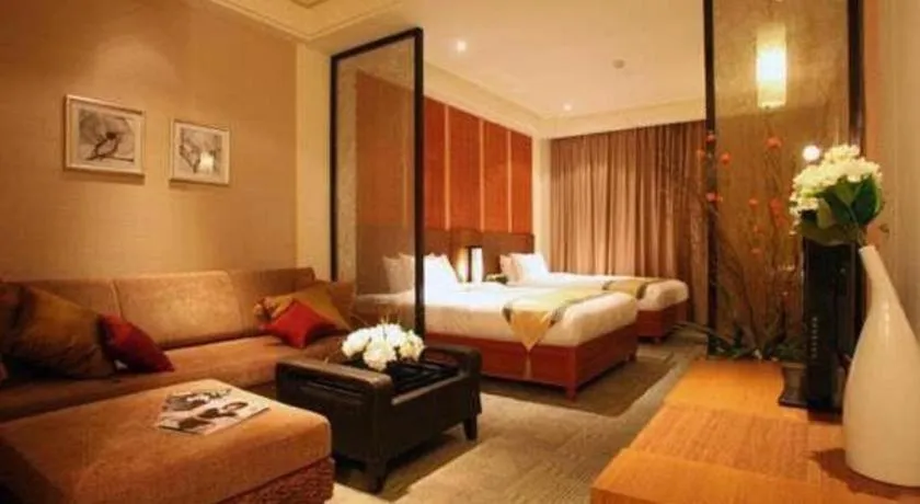 Bed in Huana Hotel Minhang Shanghai