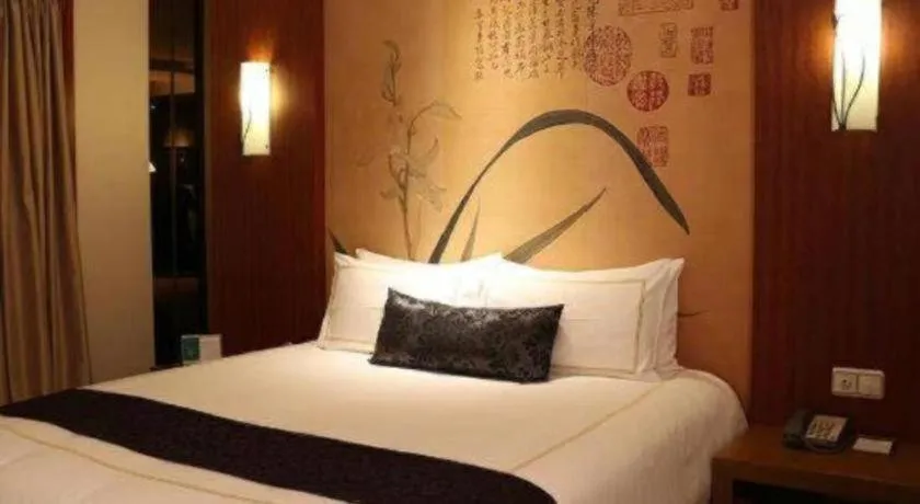 Bed in Huana Hotel Minhang Shanghai