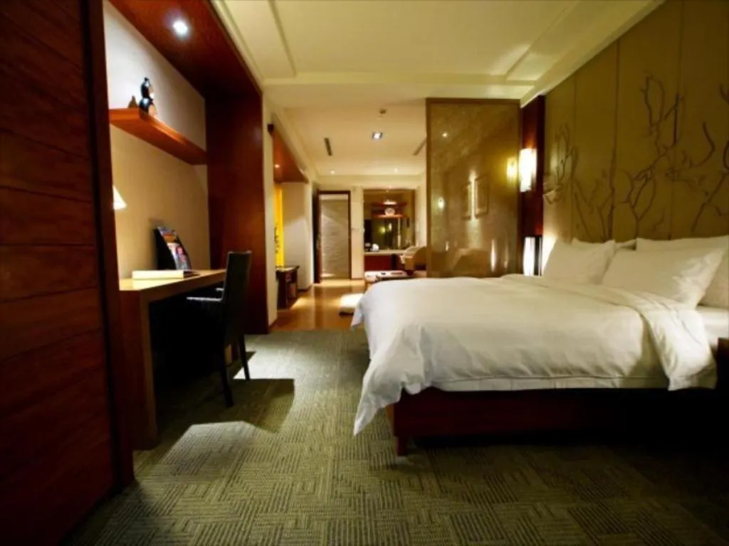 Bed in Huana Hotel Minhang Shanghai