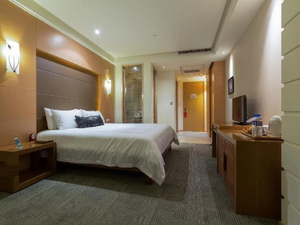 Bed in Huana Hotel Minhang Shanghai