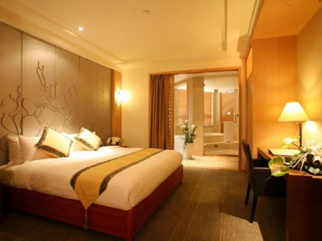 Bed in Huana Hotel Minhang Shanghai