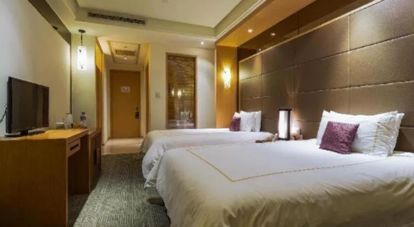 Bed in Huana Hotel Minhang Shanghai