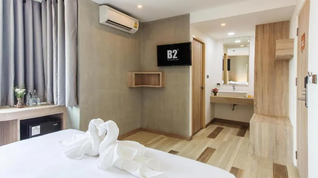 Bed in B2 Ubon Premier Hotel