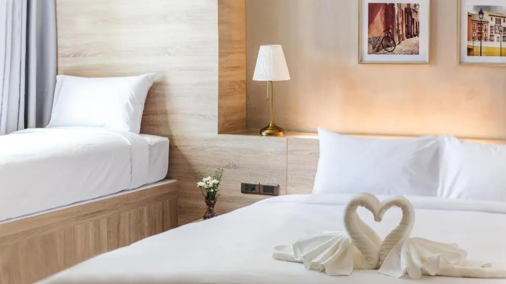 Bed in B2 Ubon Premier Hotel