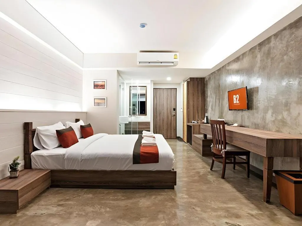 Bed in B2 Mae Hong Son Premier Hotel