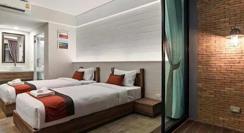 Bed in B2 Mae Hong Son Premier Hotel