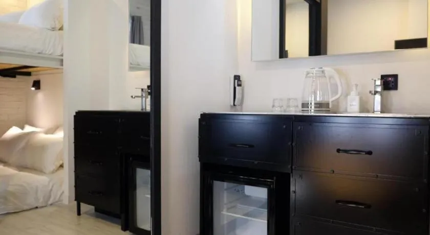 Bed in Mmmio II Design Residence Myeongdong