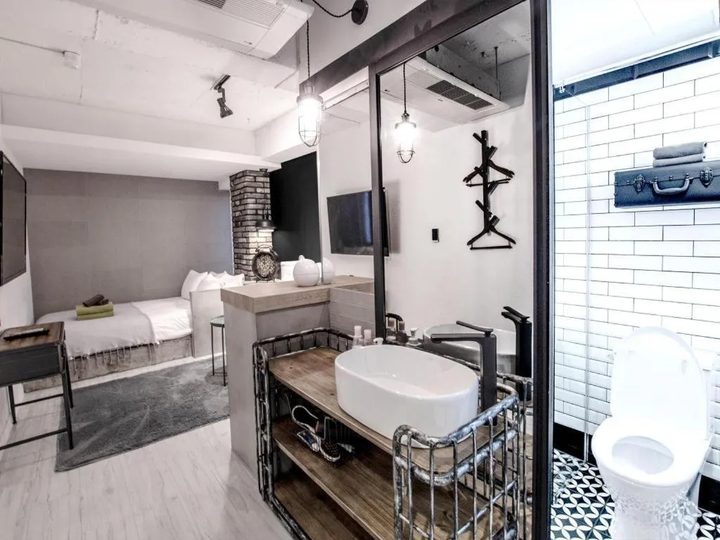 Bed in Mmmio II Design Residence Myeongdong