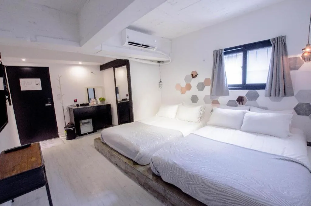 Bed in Mmmio II Design Residence Myeongdong
