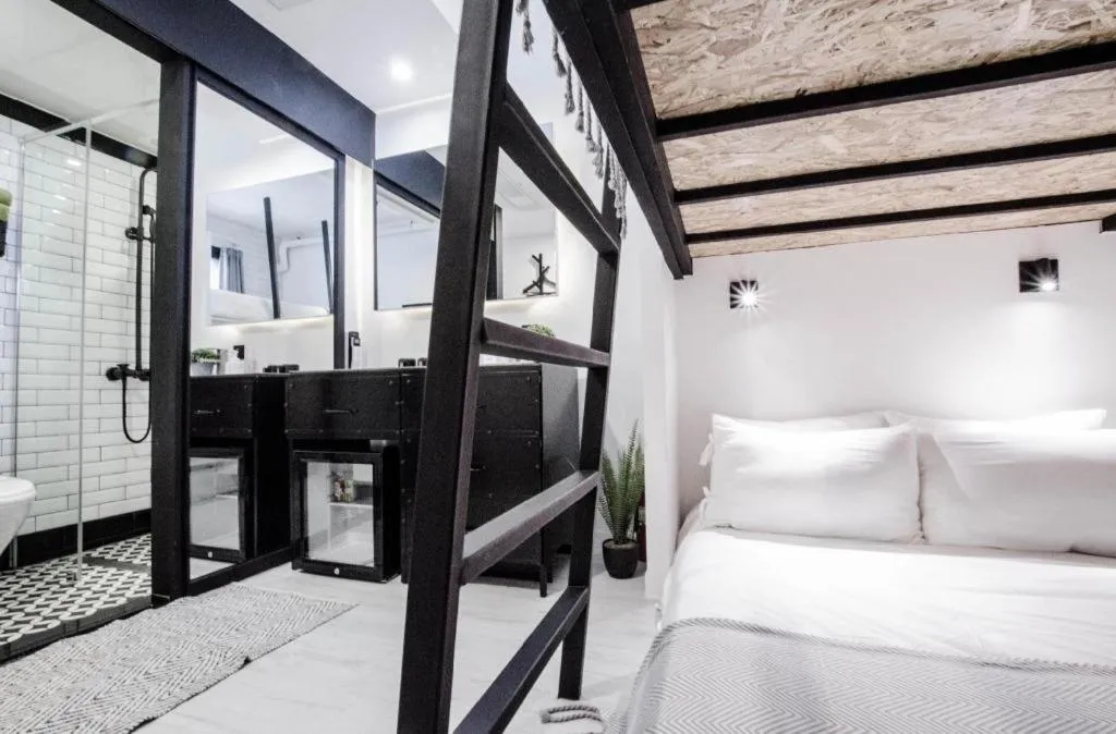 Bed in Mmmio II Design Residence Myeongdong