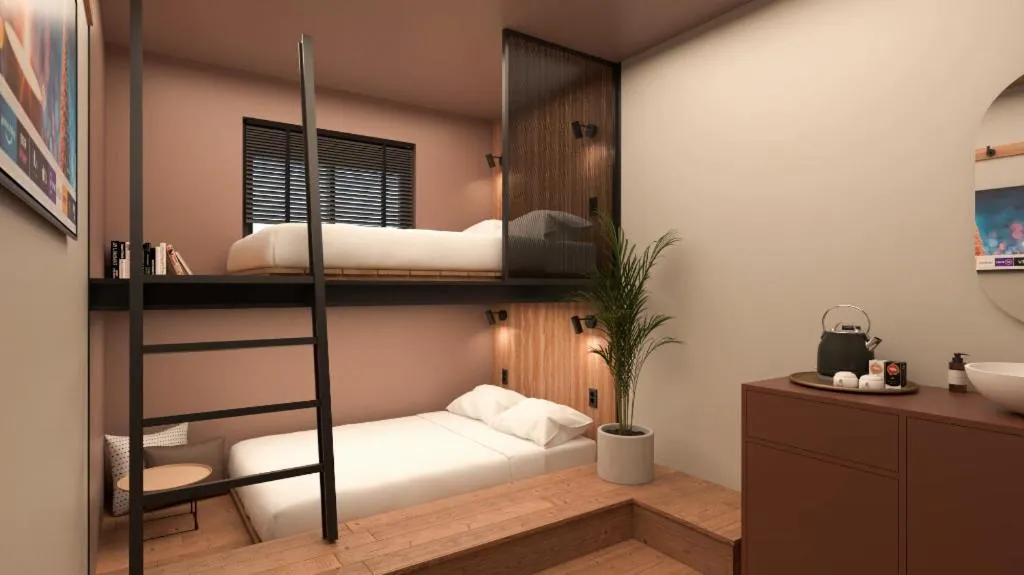 Bed in Mmmio II Design Residence Myeongdong