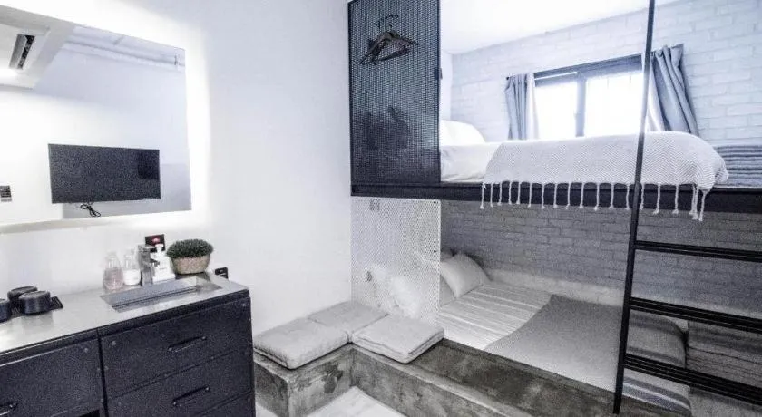 Bed in Mmmio II Design Residence Myeongdong