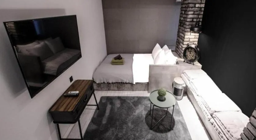 Bed in Mmmio II Design Residence Myeongdong