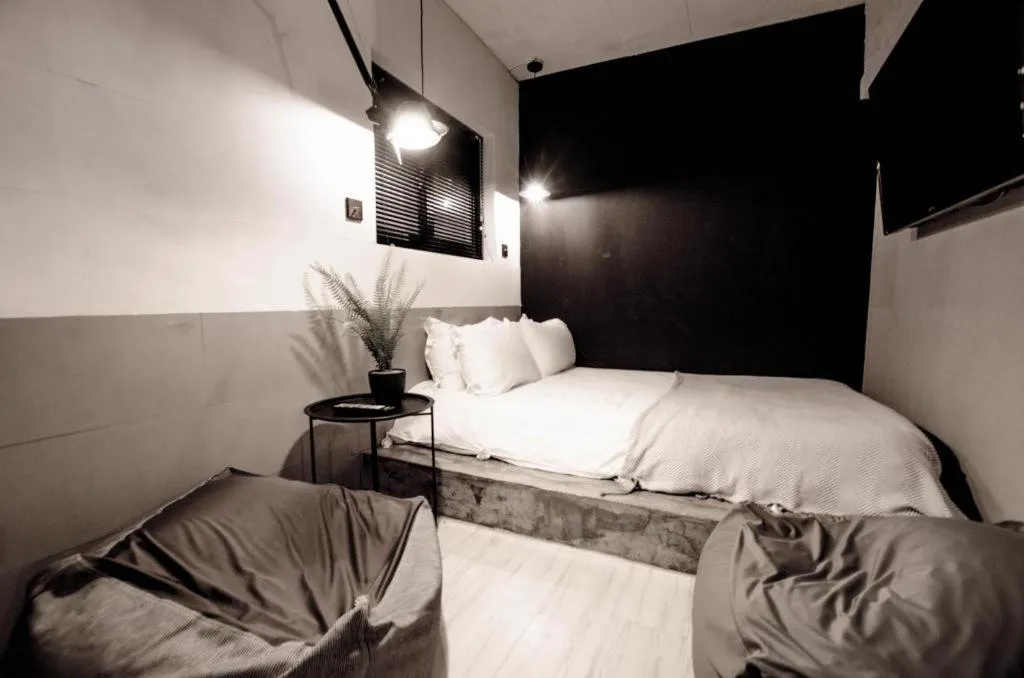 Bed in Mmmio II Design Residence Myeongdong