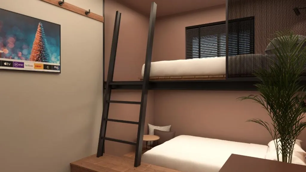 Bed in Mmmio II Design Residence Myeongdong