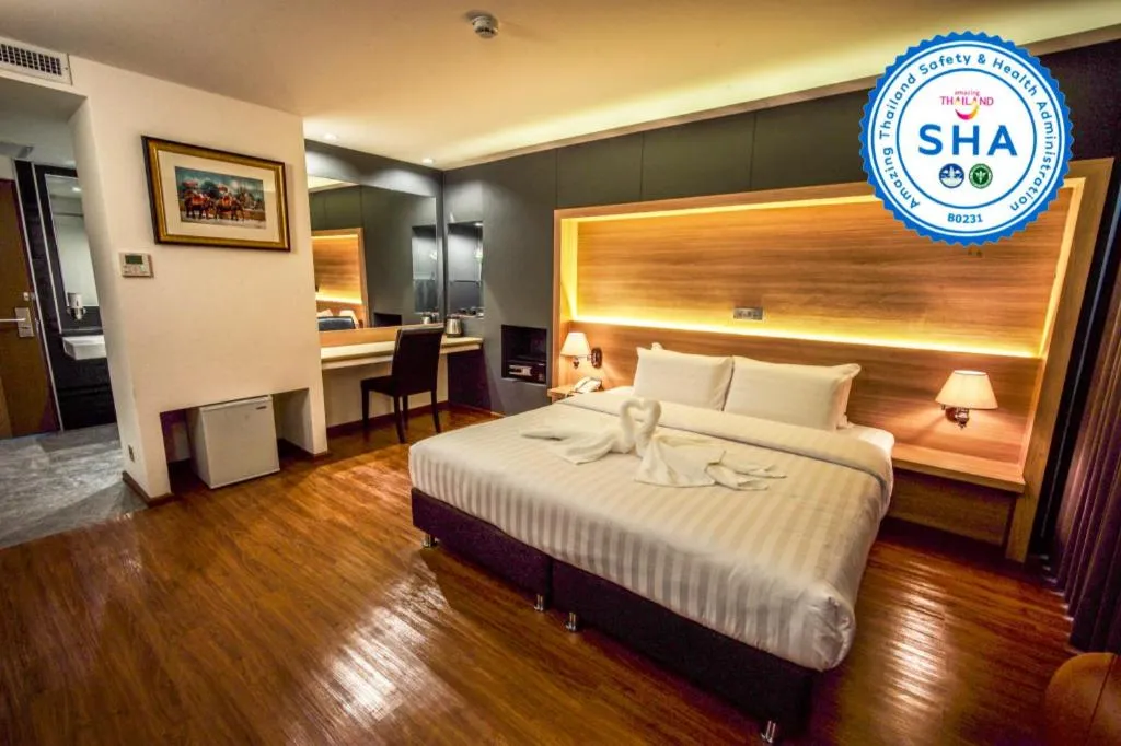 Bed in The Three Hat Yai