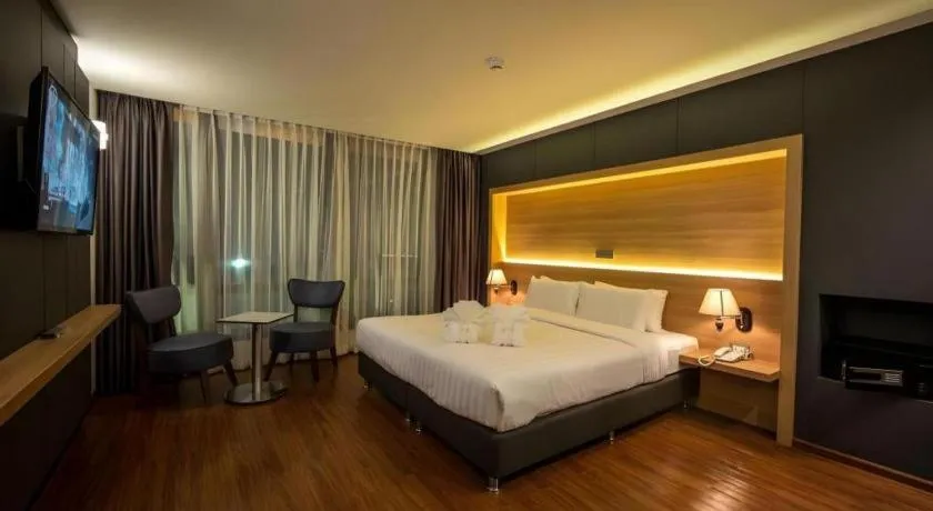 Bed in The Three Hat Yai