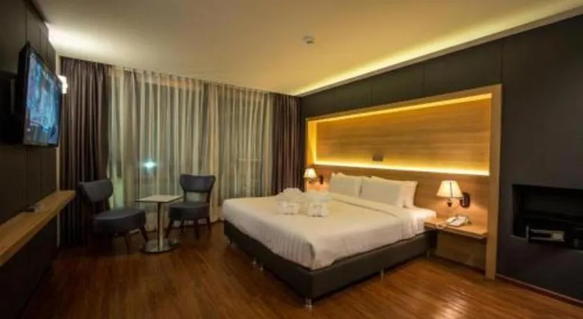 Bed in The Three Hat Yai