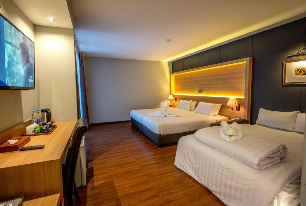 Bed in The Three Hat Yai