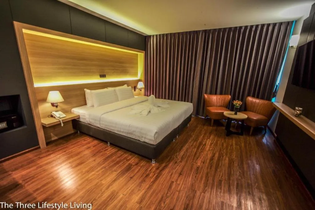 Bed in The Three Hat Yai