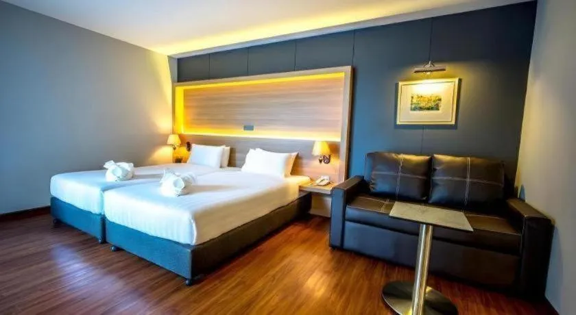 Bed in The Three Hat Yai