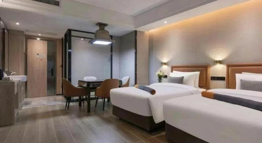 Bed in GreenTree Alliance Yichun Fengcheng Jianyi Avenue Hotel